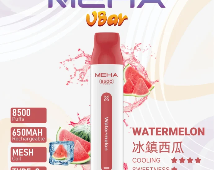 魅嗨8500口拋棄式電子煙-冰鎮西瓜