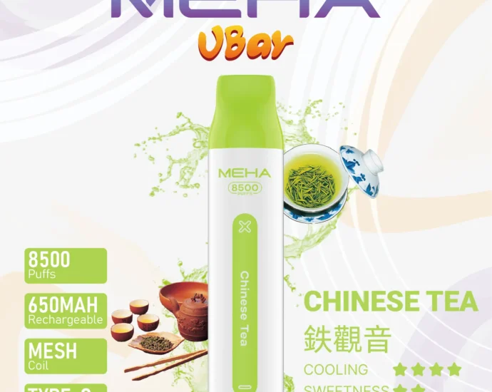 魅嗨8500口拋棄式電子煙-鐵觀音