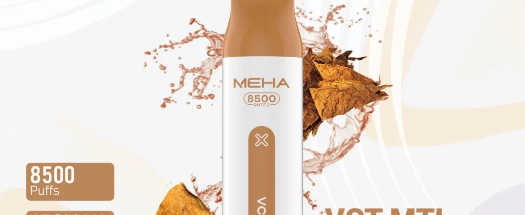 魅嗨8500口拋棄式電子煙-原味黑金