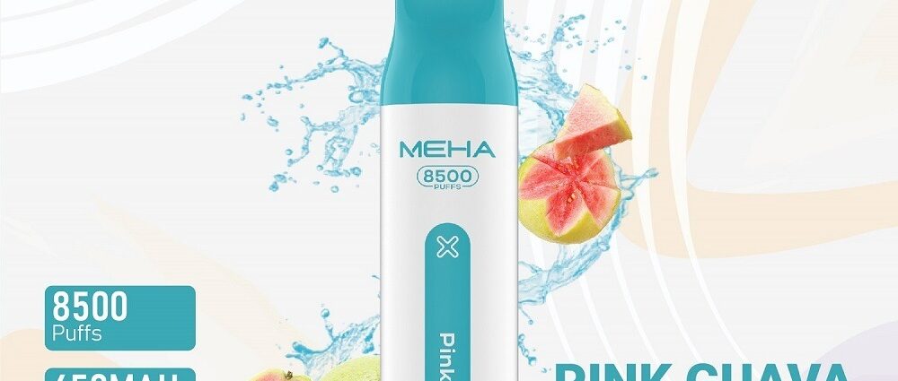 魅嗨8500口拋棄式電子煙-紅心芭樂