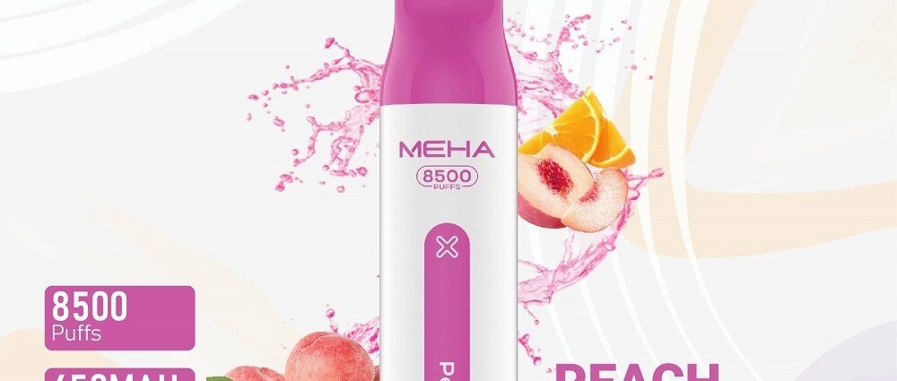 魅嗨8500口拋棄式電子煙-蜜桃之戀